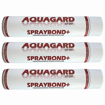 Aquagard EPDM Spraybond+  spuitlijm 3X500ml (totaal 1500ml)